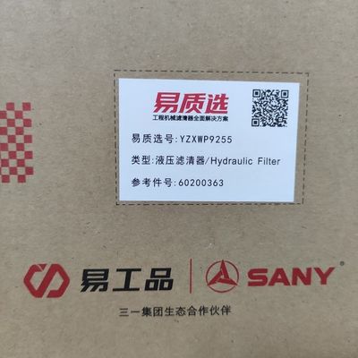 60200363 filtros del sistema hydráulico para SY195/SY205C9/SY215C9/SY200C10