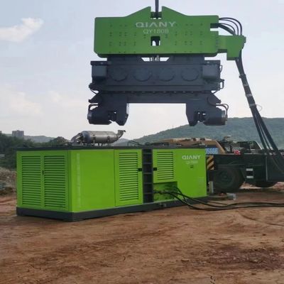 Frecuencia que registra el martillo vibratorio hidráulico del martillo 2200rpm del Vibro para el excavador