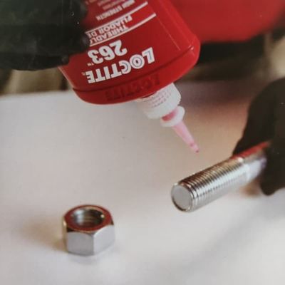 Agente de alta resistencia de la fijación de tornillo de Threadlocker del Loctite 263 de Henkel