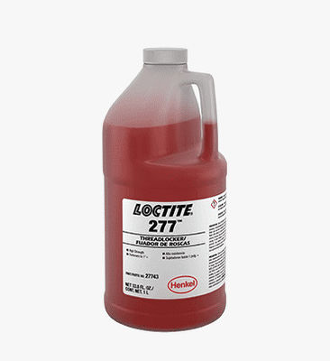 Loctite 277 Threadlocker de 50ml 250ml 1000ml que cierra al agente High Strength
