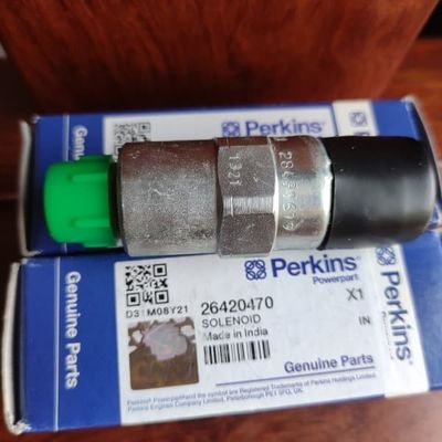 Válvula solenoide Perkins C6.6 C7.1 Flameout 24v 26420470 28491679