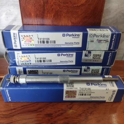 T419166 3054C Perkins Glow Plug Eléctrico 12V Perkins Calentador Plug