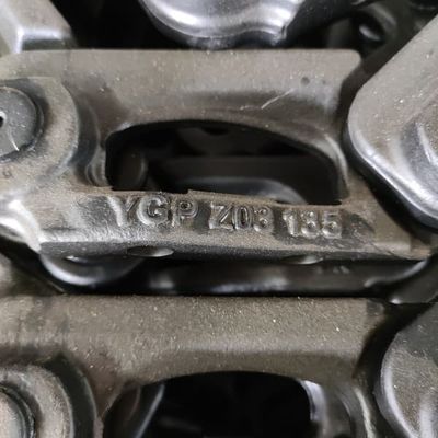 Cadena de cadena del excavador 44 de Undercarriage Parts Track del excavador SY135 10786241